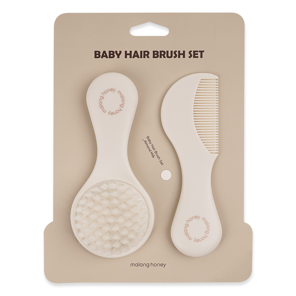 말랑하니 브러쉬 아기빗 세트 리뷰: 신생아 머리 관리 필수템 추천